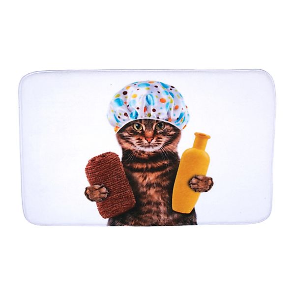 Sanilo Badematte Shower Cat, 50 x 80 cm, sehr weich, rutschfest, waschbar u günstig online kaufen
