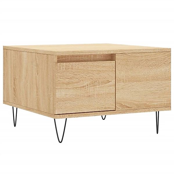 vidaXL Couchtisch Couchtisch Sonoma-Eiche 55x55x36,5 cm günstig online kaufen