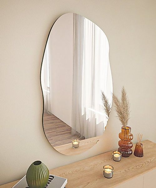 moebel17 Spiegel Spiegel Losa 52x89cm (Einzelmöbel, 1-St., Rahmenloser Wand günstig online kaufen