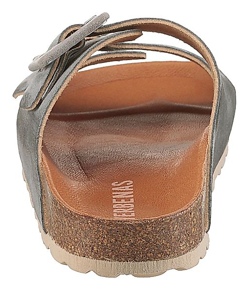 VERBENAS Randell Velour Pantolette, Sommerschuh, Schlappen, günstig online kaufen