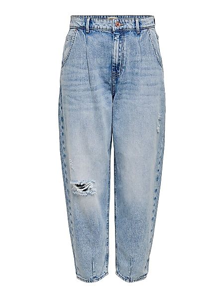 ONLY Onlverna Balloon Ankle High Waist Jeans Damen Blau günstig online kaufen