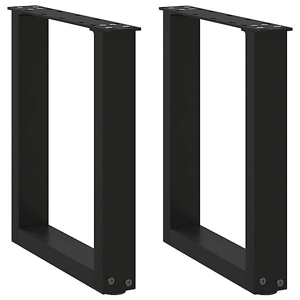 vidaXL Tischbein Couchtischbeine U-Form 2 Stk. günstig online kaufen