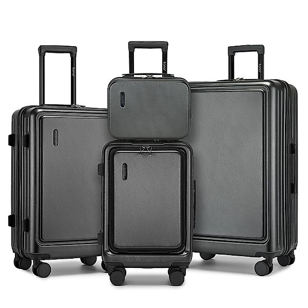 KONO Business-Koffer Kabinengepäck-Trolley aus Hartschalenmaterial (ABS+PC) günstig online kaufen