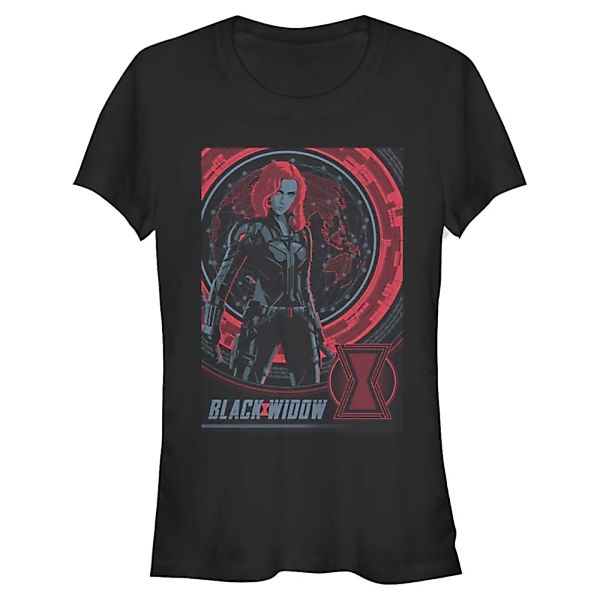 Marvel - Black Widow - Black Widow Widow Globe - Frauen T-Shirt günstig online kaufen