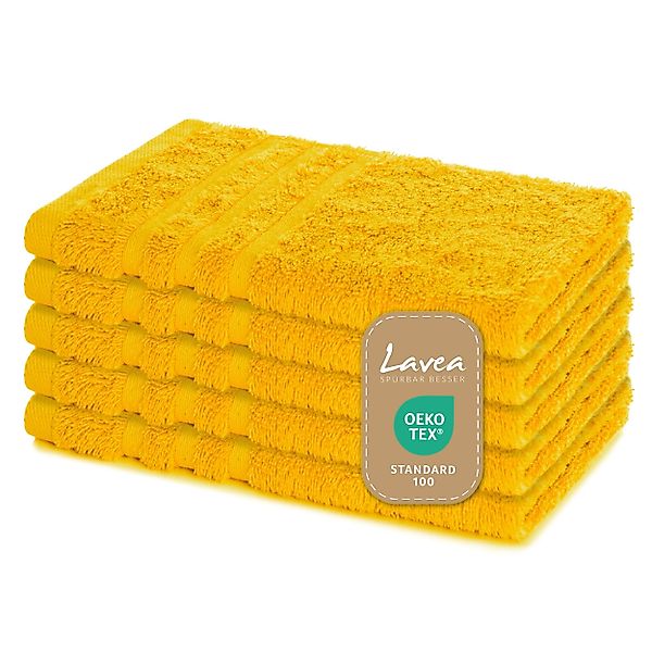 Lavea Handtuch Set saugstarke Frottierserie Elena, günstig online kaufen
