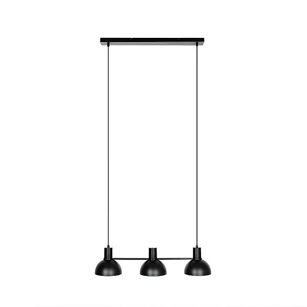 Lucande Pendelleuchte Mostrid 9639680 Design Modern in Schwarz aus Metall 3 günstig online kaufen