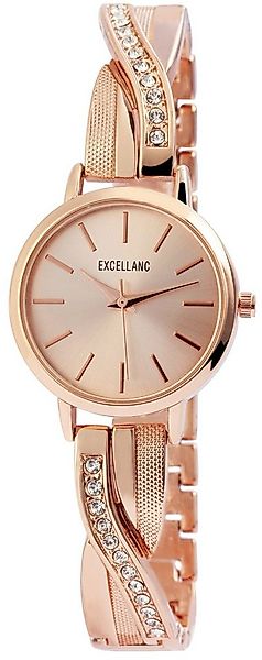 EXCELLANC Quarzuhr EX0338 Excellanc Damenuhr mit Metallarmband, Damenuhr Me günstig online kaufen