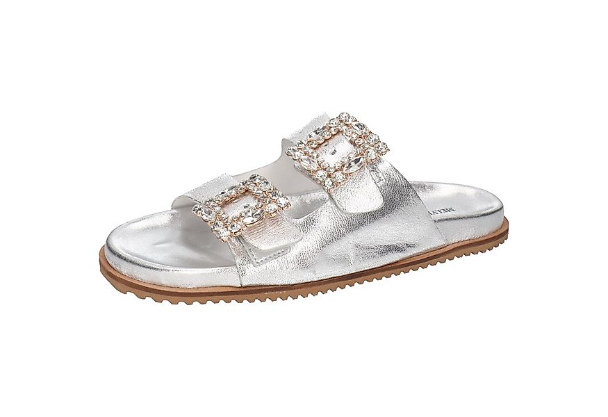 Melvin & Hamilton Eve 1 Leder-Pantoletten für Damen Pantolette Flache Absät günstig online kaufen