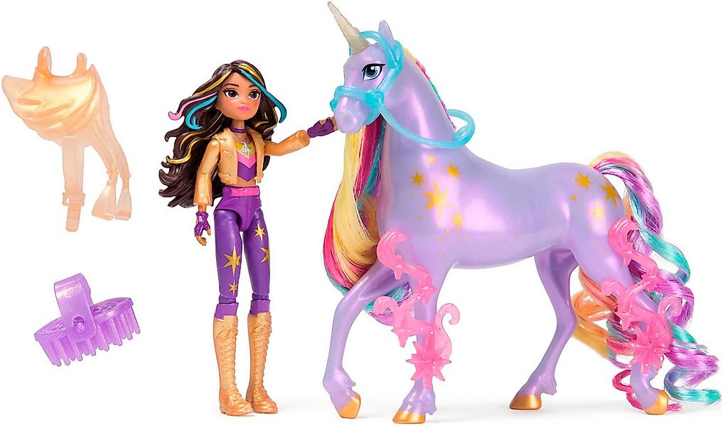Spin Master Anziehpuppe Unicorn Academy - Sophia & Einhorn Wildstar, mit ec günstig online kaufen