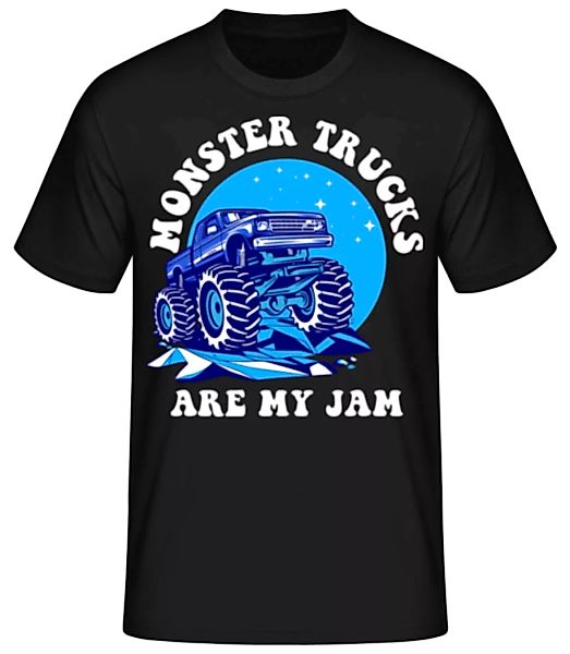 Monster Trucks Are My Jam · Männer Basic T-Shirt günstig online kaufen