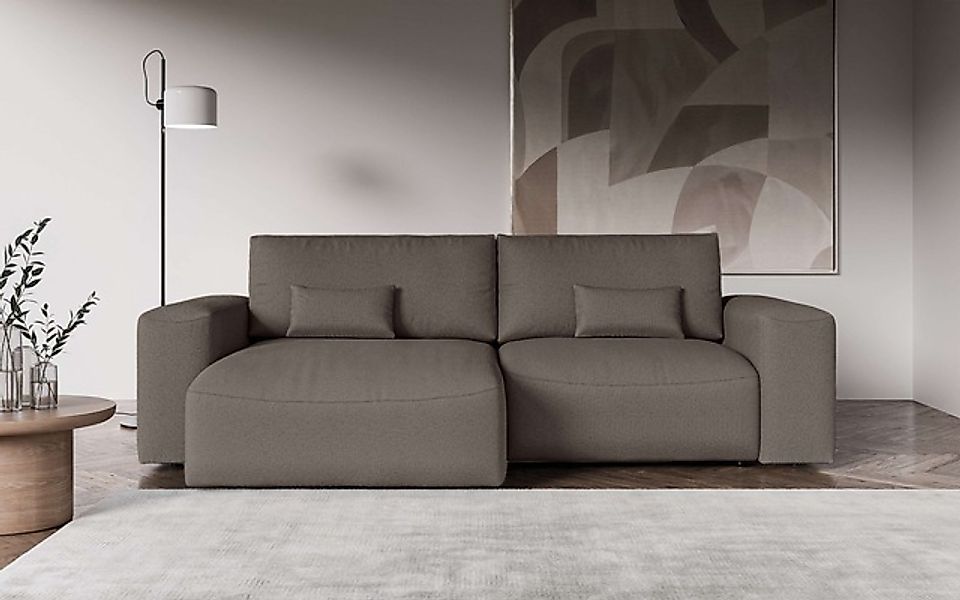 OTTO home Ecksofa »MATTS Schlafsofa mit Bettkasten, Maße B/T/H: 265/159/89 günstig online kaufen