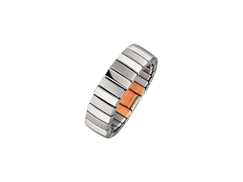 MAGNETIX WELLNESS Fingerring Flexibler Magnetring im Matt-Glanz-Design günstig online kaufen