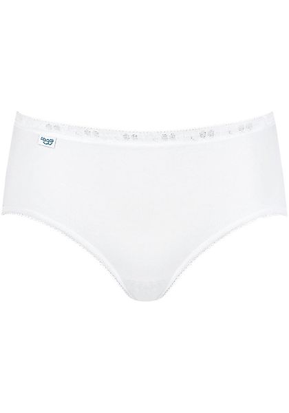 sloggi Midislip "Basic+", (4er Pack), perfekter Sitz, feminin, Baumwollmisc günstig online kaufen