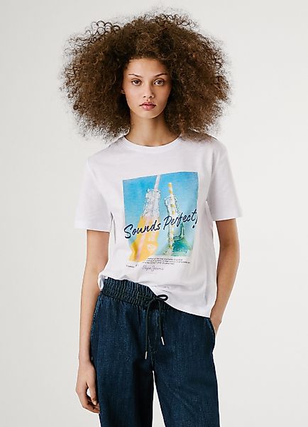 Pepe Jeans T-Shirt ANGEL mit großem günstig online kaufen