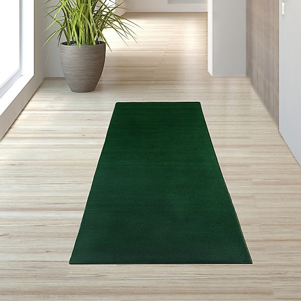TeppichHome24 Teppich Grüner Teppich dekorativ weich günstig online kaufen