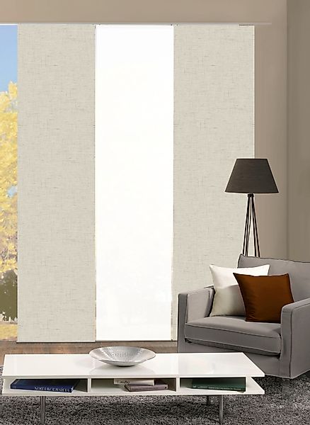 HOME WOHNIDEEN Schiebegardine "PIVE 3er SET" Paneelwagen 3 Stk. tlg. Schieb günstig online kaufen