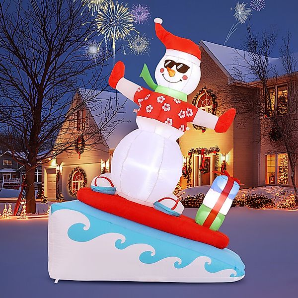 Elegear LED-Dekofigur Weihnachts- & Halloween-Deko, Aufblasbare günstig online kaufen