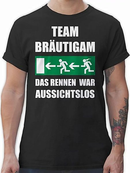 Shirtracer T-Shirt JGA Team Bräutigam JGA Männer günstig online kaufen