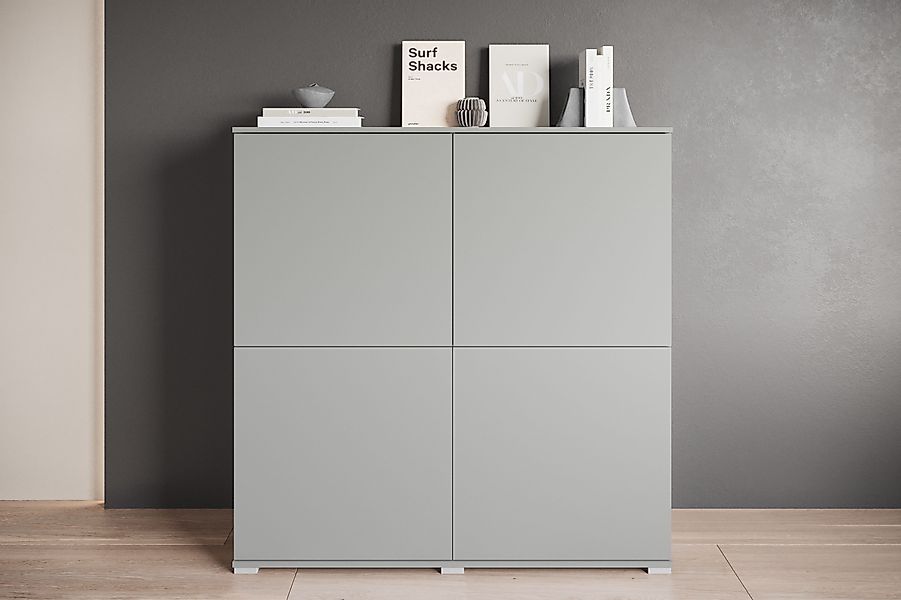 INOSIGN Highboard Kenia, moderne grifflose Hochkommode günstig online kaufen