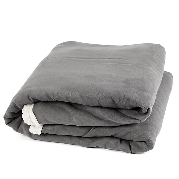Wohndecke Sherpa Lammfell Optik Kuscheldecke XXL, günstig online kaufen