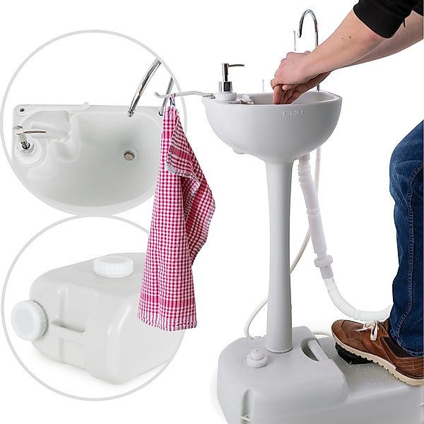 Stagecaptain Waschbecken PSW-17 Portables Festival Camping-Waschbecken günstig online kaufen