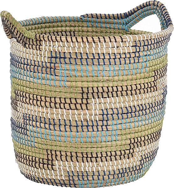 Krines Home Aufbewahrungskorb Runder Tragekorb Dekokorb günstig online kaufen
