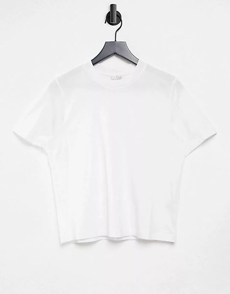 & Other Stories – T-Shirt aus Bio-Baumwolle in Weiß günstig online kaufen