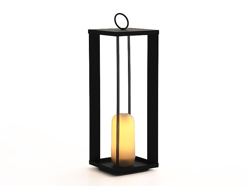 New Garden Siroco LED-Laterne aufladbar dimmbar ø 18 cm (h: 50 cm) günstig online kaufen