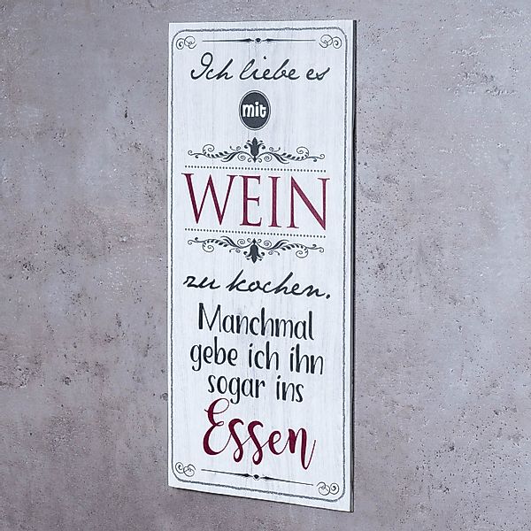 Levandeo® Wandbild, Wandbild 20x40cm Küchendeko Küche günstig online kaufen