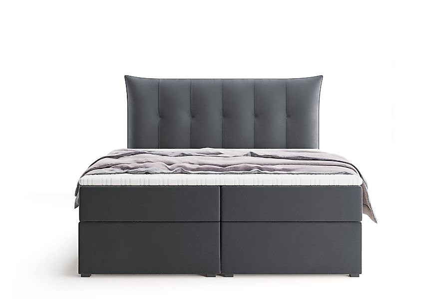 Labett Boxspringbett mit Bettkasten & H3/H4 günstig online kaufen