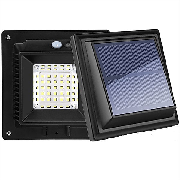 KingLux LED Dachrinnenleuchte 40LEDs Solarlampen mit Bewegungsmelder Warmwe günstig online kaufen