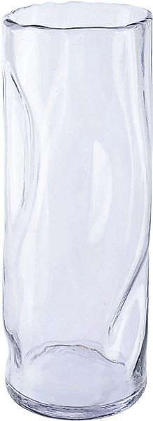 Leonique Tischvase Blumenvase Caline (1 St), Vase aus Glas, im Crunch-Desig günstig online kaufen