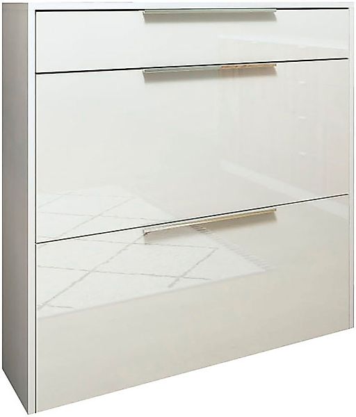 borchardt Möbel Schuhschrank "Olivia", Wandmontage, stehende Montage & Glas günstig online kaufen