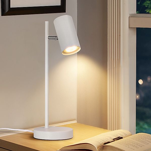 Nettlife Tischleuchte Nachttischlampe mit kabel Schwarz/Weiß/Gold günstig online kaufen