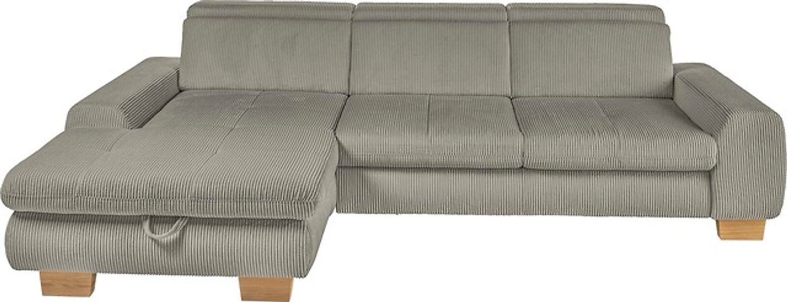 set one by Musterring Ecksofa »SO 3400 Sitzhöhe 47cm oder 49cm, Sitztiefe v günstig online kaufen