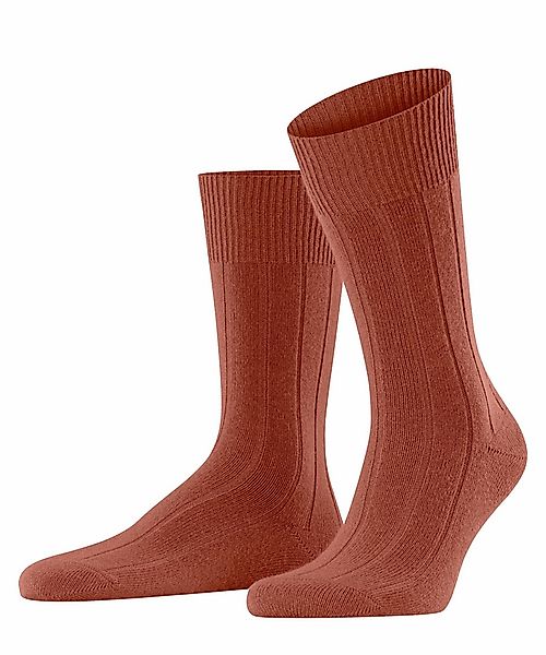 FALKE Lhasa Rib Herren Socken, 43-46, Orange, Uni, Wolle, 14423-882903 günstig online kaufen