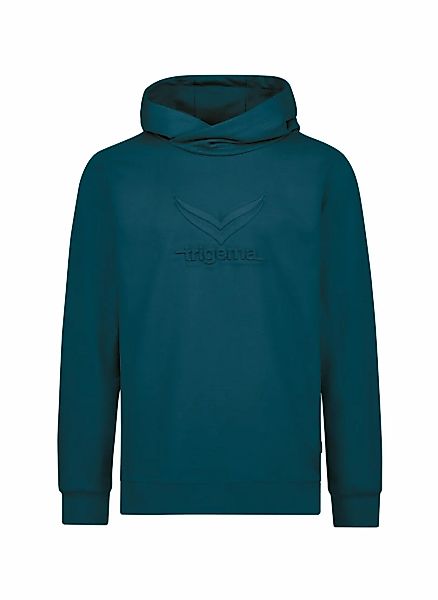 Trigema Kapuzensweatshirt "TRIGEMA Kapuzenpullover mit großem 3D-Motiv" günstig online kaufen