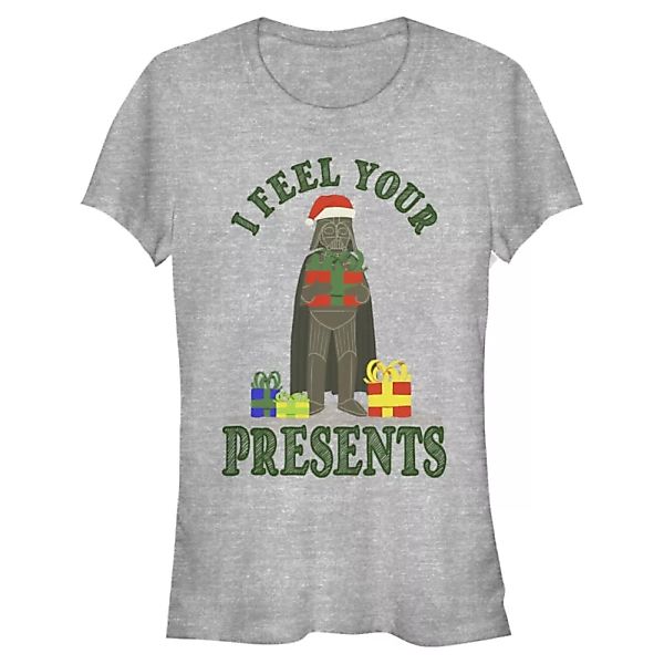 Star Wars - Darth Vader Darth Presents - Weihnachten - Frauen T-Shirt günstig online kaufen