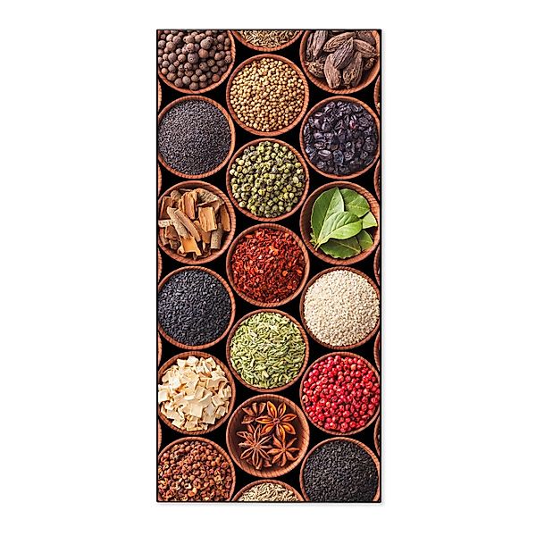 Banjado Magnettafel 37x78cm Magnetwand  Schwarz Aus Metall Magnetpinnwand P günstig online kaufen