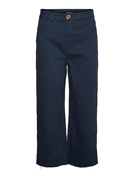 VERO MODA Vmhot Cropped Fit High Waist Jeans Damen Blau günstig online kaufen