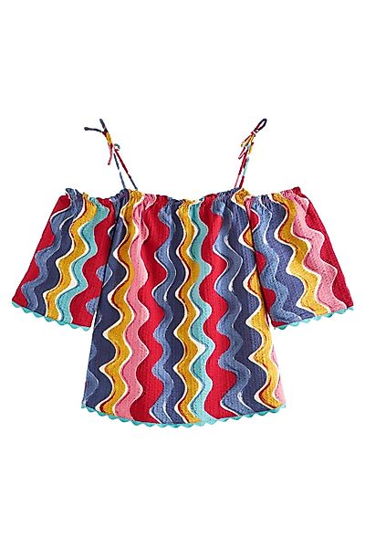 Next Carmenbluse Bardot-Kurzarmoberteil mit Trägern aus günstig online kaufen