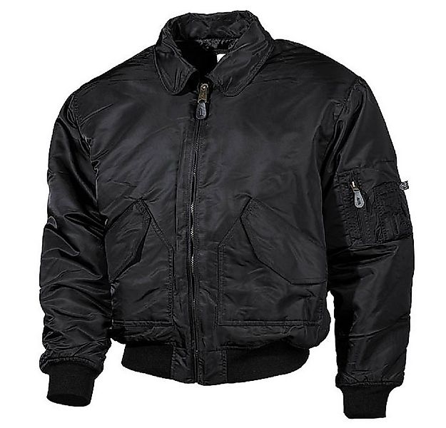 MFH Pilotenjacke Schwarze CWU-Piloten-Jacke, 4XL - 5XL. günstig online kaufen