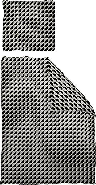 Adam Bettwäsche "Circles" 2 Stk. tlg. aus 100 % Bio-Baumwolle, 2 teilig - B günstig online kaufen