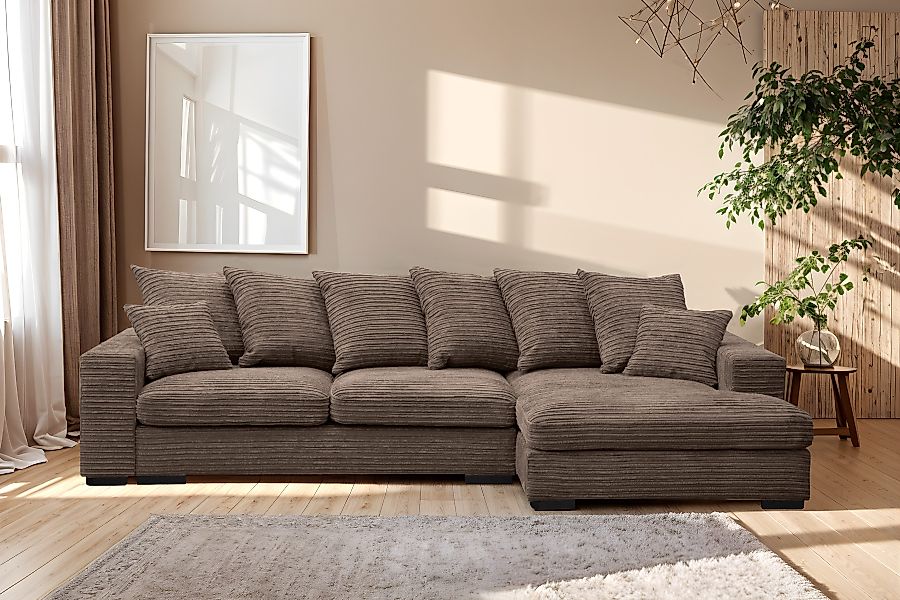 Kaiser Möbel Ecksofa Sofa L-form, Couch günstig online kaufen
