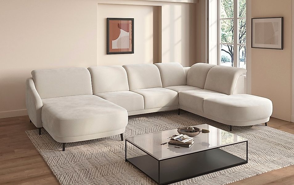 sit&more Wohnlandschaft "Blues U-Form" inkl. Kopfteilverstellung, wahlweise günstig online kaufen