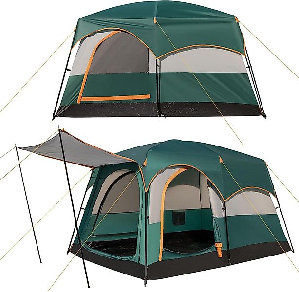 COSTWAY Kuppelzelt, Personen: 6, Camping Zelt, günstig online kaufen