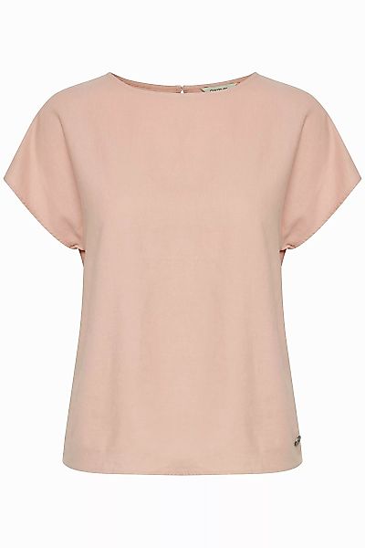 OXMO Shirtbluse ARNORA Bluse aus Leinenmix günstig online kaufen