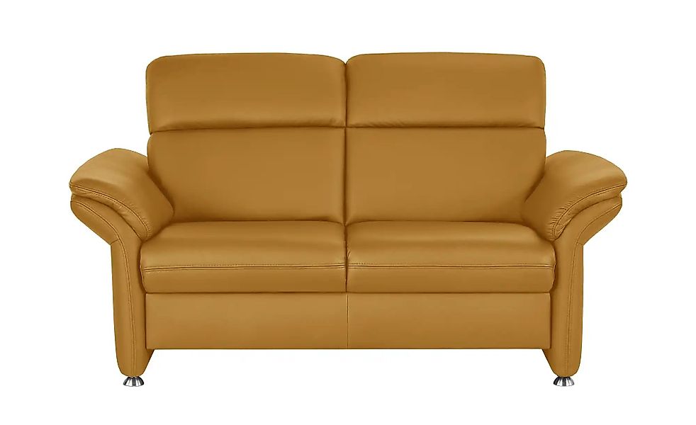 meinSofa Einzelsofa Leder Manon ¦ gelb ¦ Maße (cm): B: 170 H: 94 T: 92.0 Po günstig online kaufen