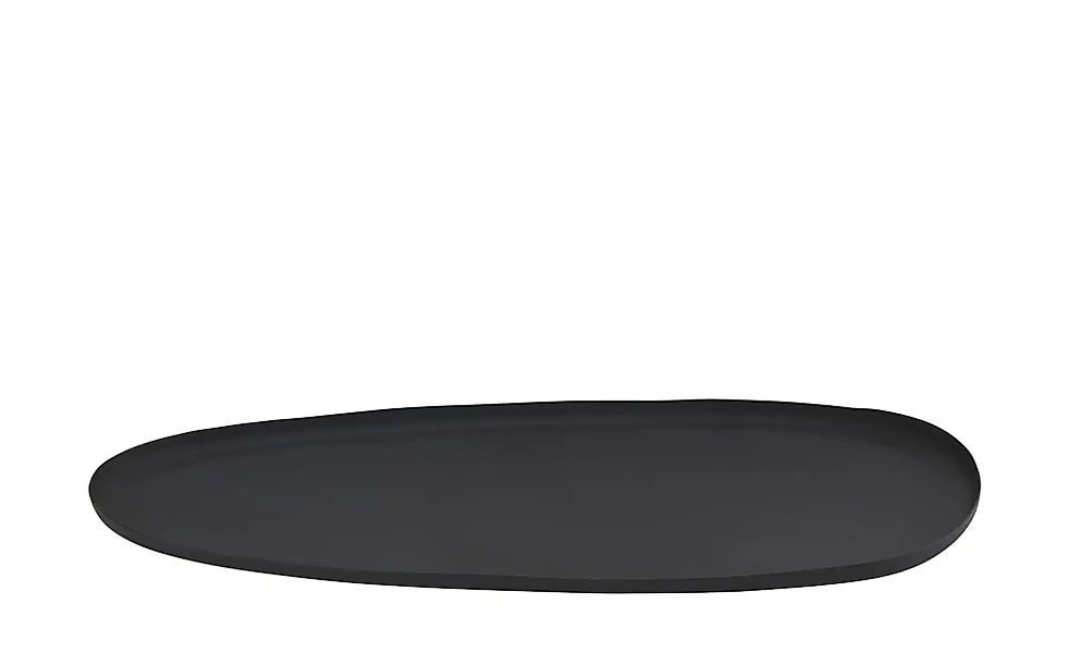 HOME STORY Deko Teller   ¦ schwarz ¦ Eisen ¦ Maße (cm): B: 41 H: 1 T: 19.0 günstig online kaufen