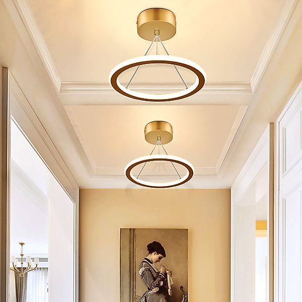 LETGOSPT Deckenleuchte 16W Moderne LED Deckenlampe, günstig online kaufen